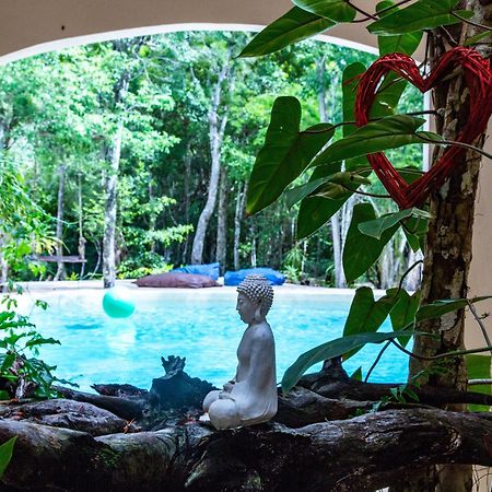 La Posada Del Agua Y Fuego Chemuyil Eksteriør bilde